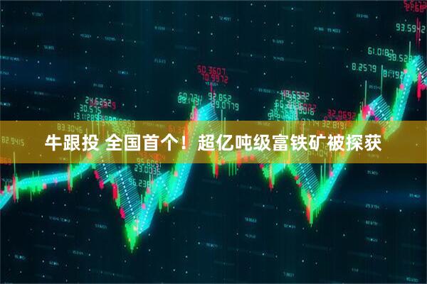 牛跟投 全国首个！超亿吨级富铁矿被探获